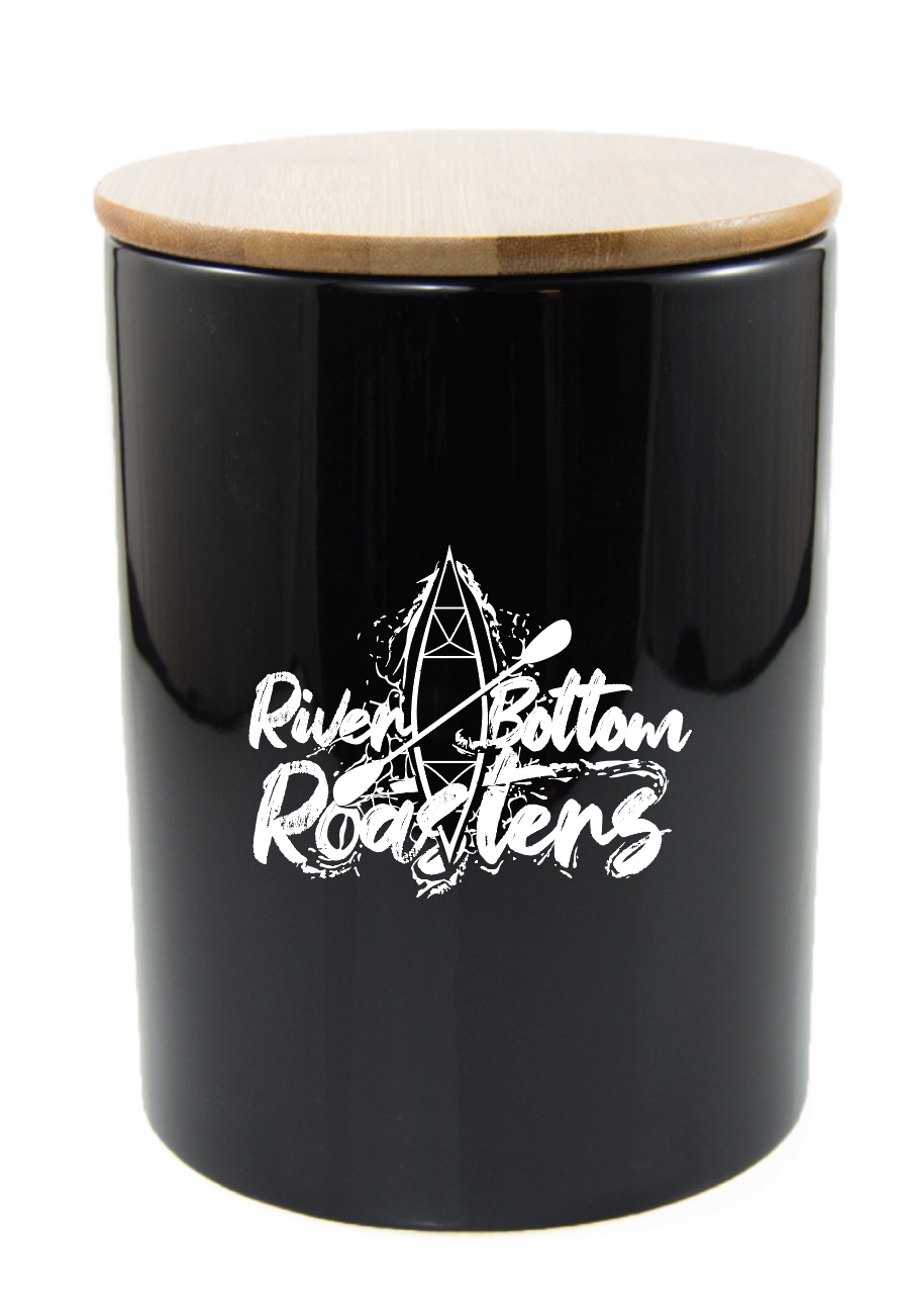 Mono Logo Tee (Black) - RBR Shirt - River Bottom Roasters